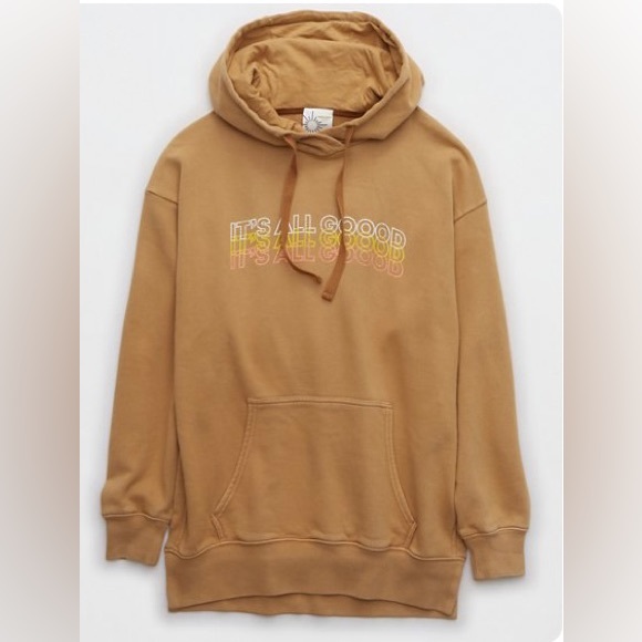 aerie Tops - Offline by Aerie Side Slit Hoodie